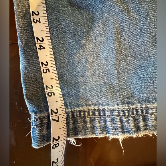 90s Vintage Gap Womens Bib Overalls Denim Baggy Carpenter Painter Size Large - Picture 7 of 10